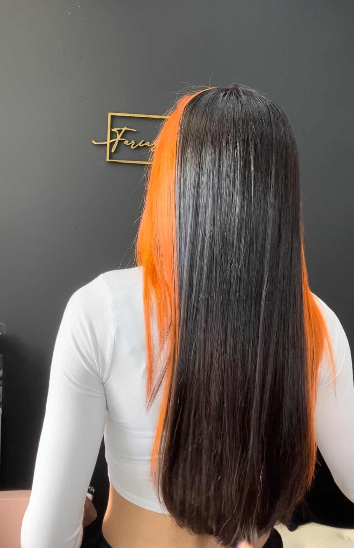 Orange Peekaboo